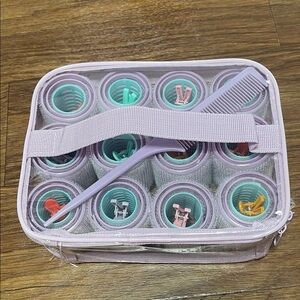 Hair Roller Set with Comb